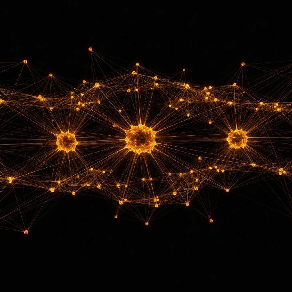 AI neural network visualization